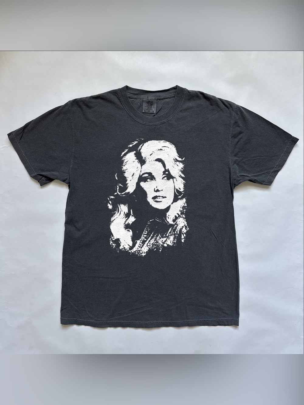 Dolly Parton portrait graphic tshirt comfort colors country music merch